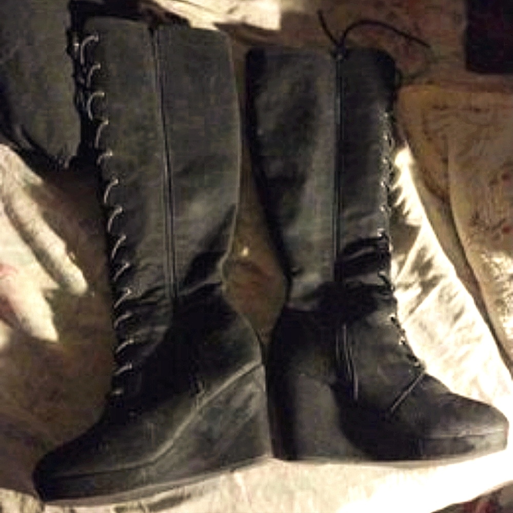 Parcen wedge, size 10, black